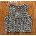 Forever 21 grey tweed cropped tank size small Photo 1