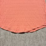 We The Free Large Free People coral puckered top short sleeve V neck Photo 3