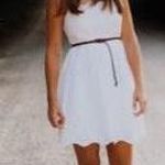 City Triangles White dress Photo 0
