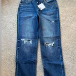 Pistola NWT Charlie High-Rise Straight Crop Jeans Distressed Photo 2