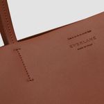 Everlane  The Luxe Italian Leather Tote in Cognac Photo 2