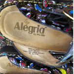 Alegria  By PG Lite Patent Leather Butterfly Shoes Buckle Clogs Mules Size 6- 6.5 Photo 3