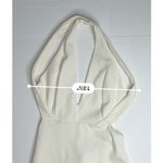 Lulus  What a‎ Looker Bodycon Cream Mini Dress SMALL Soft Girl Backless Party Photo 5