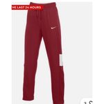 Nike Women's DRY Football / Track Pants NWT Team Crimson / White SIZE XL Photo 1