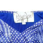 Rory Beca  100% Silk Mini Dress With Cold Shoulder Sleeve Beachy Boho xs Photo 3