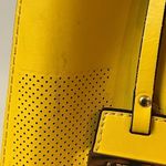 A. Bellucci Italian leather mustard yellow bag B93 Yellow Photo 4