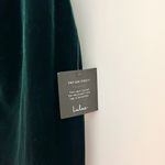 Lulus Lulu’s Jazzy Belle Dark Green Velvet Bodycon Midi Dress Size L NWT Photo 5