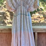 World Market Women's Kimono Style Boho Printed Midi Dress Style L/XL Size undefined Photo 0