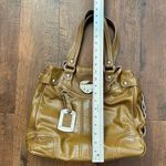 VIA REPUBBLICA golden mustard patent leather bag, made in Italy, NWOT Gold Photo 8