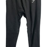 Gymshark Seamless Black High-Waisted Leggings Size M Stretch Workout Photo 0