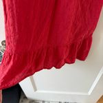 NSR Red Sleeveless Sweetheart Neckline Midi Dress with Tie Straps size XSmall Photo 1