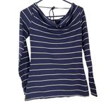 Lole  navy striped top size small long sleeve top. Photo 2