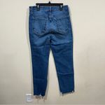 Just Black NWT  Denim The Vintage Straight Size  29 dark denim women’s raw hem Photo 9