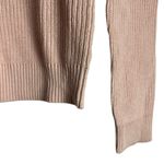 CAbi 3357 Blush Pink Ribbed Knit Lace Up Button Front Cardigan Sweater Size S Photo 8