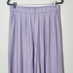 Ann Taylor  Light Purple Pleated Wide Leg Pants Size Medium Photo 2