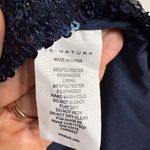 Trina Turk Navy Sella Ombré Sequined Tank Sz S Photo 4