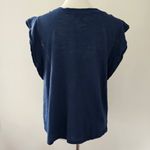 Liverpool Royal Navy Double Layer Flutter Sleeve Knit Top Size Large Photo 4