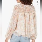 French Connection Women Diana Ruffled Burnout Blouse Photo 1