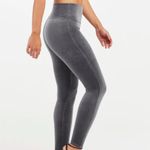 Spanx Velvet Leggings, Silver Chrome XS Photo 5