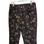 Charter Club Bristol Skinny Jeans 6 Ankle Floral Print Neutral Fall Trendy Cozy Photo 4