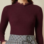 Ted Baker  Dvana frill neck ribbed sweater Photo 0