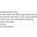 Free People : Boho Embroidered Penny Babydoll Tee Photo 7