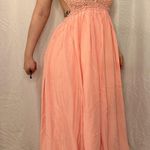 Lulus Blooming Prairie Crochet Pink Maxi Dress - S Photo 8