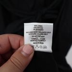 American Giant Women's Utility Dress Size XL Made In USA Black Photo 6