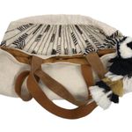 Lovestitch  Day Trip Tote Bag Canvas Beaded Boho Chick Resort Cottagecore Fairy Photo 8