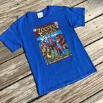 ROYAL BLUE ZOOPER SQUAD ANIMAL GRAPHIC TEE Size XXS Photo 0