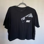 Nike Black  Cropped Tee Photo 0