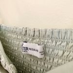 Hollister Green Floral Bustier Smock Dress Size Small Photo 2