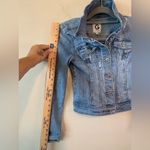 G by Guess  distressed denim jacket size XS‎ Photo 6