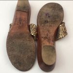 Jack Rogers  Size 7 Leather‎ Wooden Wedge Sandal Photo 5