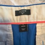 J.Crew  City Fit Womens Size 6 Flat Front Skimmer Ankle Khaki Pants in Blue 37033 Photo 6