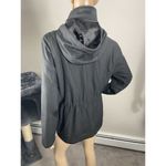 Weatherproof Jacket Black Removable Hood Zip Front Womens Midi Coat M B-R Photo 7