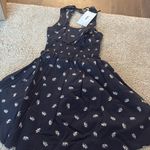 NWT HILL HOUSE HOME The Cher Dress in Navy Autumn Paisley Size XS Photo 6