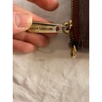 Michael Kors Jet Set Travel Zip Around Wallet Brown Leather Photo 8