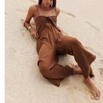 Anthropologie The Wrenley Suspender Jumpsuit size Small Photo 9