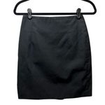 Nordstrom Vintage Classic Black Pencil Skirt Professional Office Wear Size 6 90s Photo 0