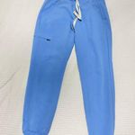 FIGS XXS petite blue joggers scrub pants Photo 0