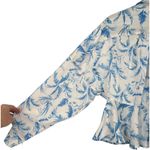 Free People NWT Beauty Sleep Pajama Top Satin Floral Print Button Up Size XL Photo 11