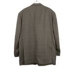 American Vintage Vintage Giorgio Fiorelli Brown Plaid Blazer Jacket Unisex XL/44R Photo 3