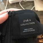 ZARA Metallic Silver Mini Dress Photo 2