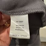 IMAN Slate Gray Knit Blazer Jacket XL | Gold Zip Pockets Work to Weekend Layer Size L Photo 7