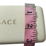Versace  White Leather Sunglasses Case Hard Shell Eyeglass Glasses Holder‎ Photo 6