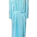 Vanity Fair Vintage  Long Lace Belted Robe Photo 0