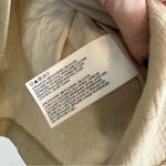 Club Monaco  | Gold Sparkle Short Sleeve Pintucked Blouse Size XS Photo 3