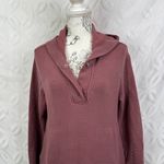 Athleta ‎ Coaster Luxe Waffle Hoodie Top, Tawny Rose Size XXS Photo 11