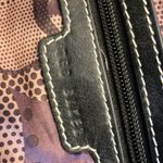 Ted Baker black leather satchel bag with white stitching. Excellent condition. Photo 3